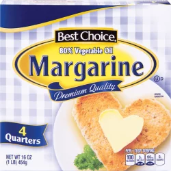Best Choice Vegetable Margarine Quarters
