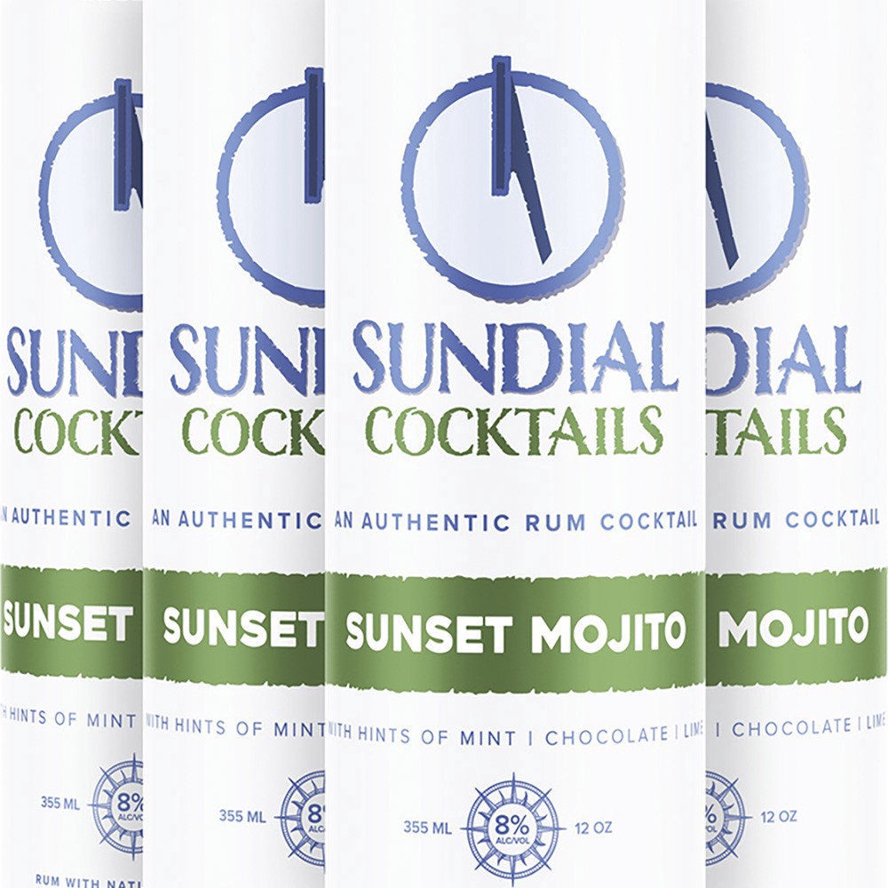 slide 1 of 1, Sundial Cocktails Sunset Mojitos, 12 oz