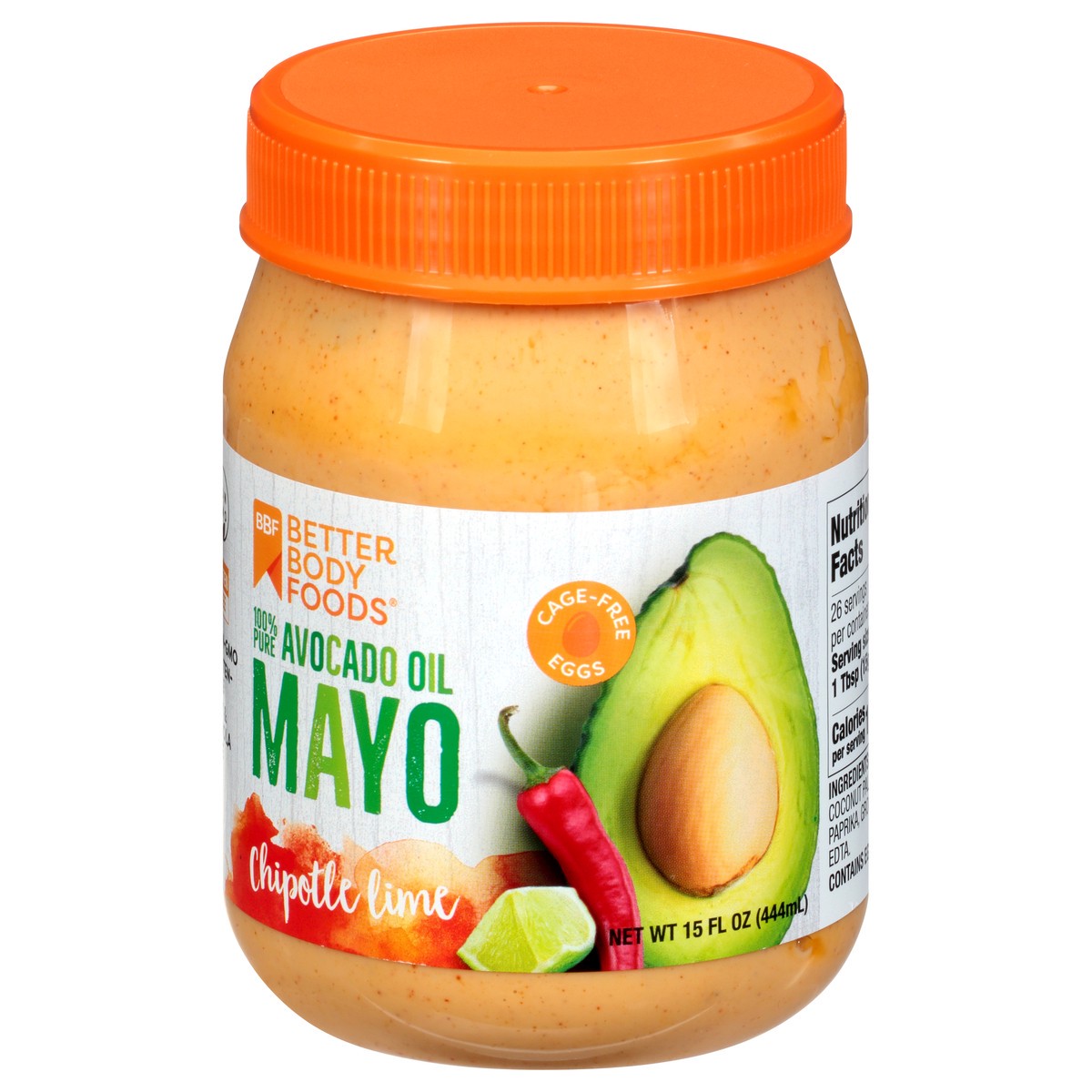 slide 10 of 12, BetterBody Foods Chipotle Lime Mayo 15 oz, 15 oz