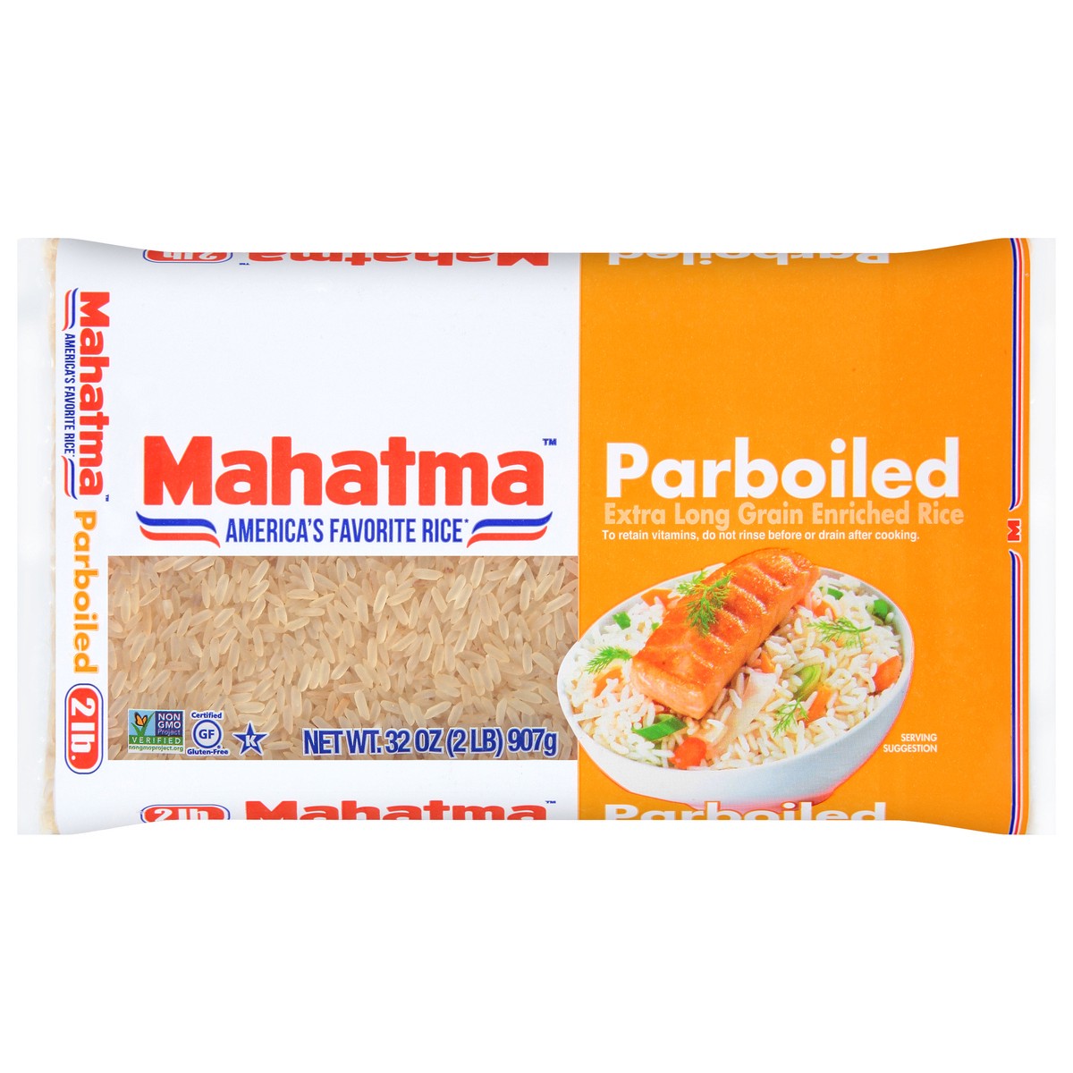 slide 1 of 5, Mahatma Rice, 32 oz