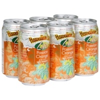 slide 1 of 1, Hawaiian Sun Lite Passion Orange Drink, 6 ct; 11.5 fl oz