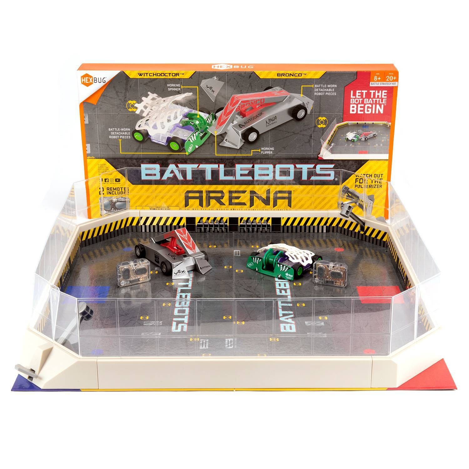 slide 1 of 5, HEXBUG BattleBots Arena 3.0 (Bronco vs Witch Doctor 2.0), 1 ct
