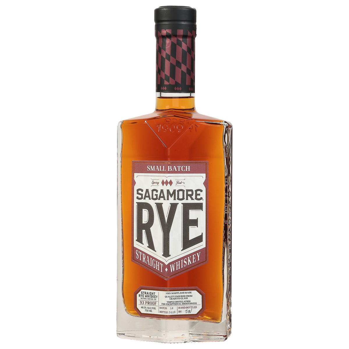 slide 9 of 12, Sagamore Rye Small Batch 93, 750 ml