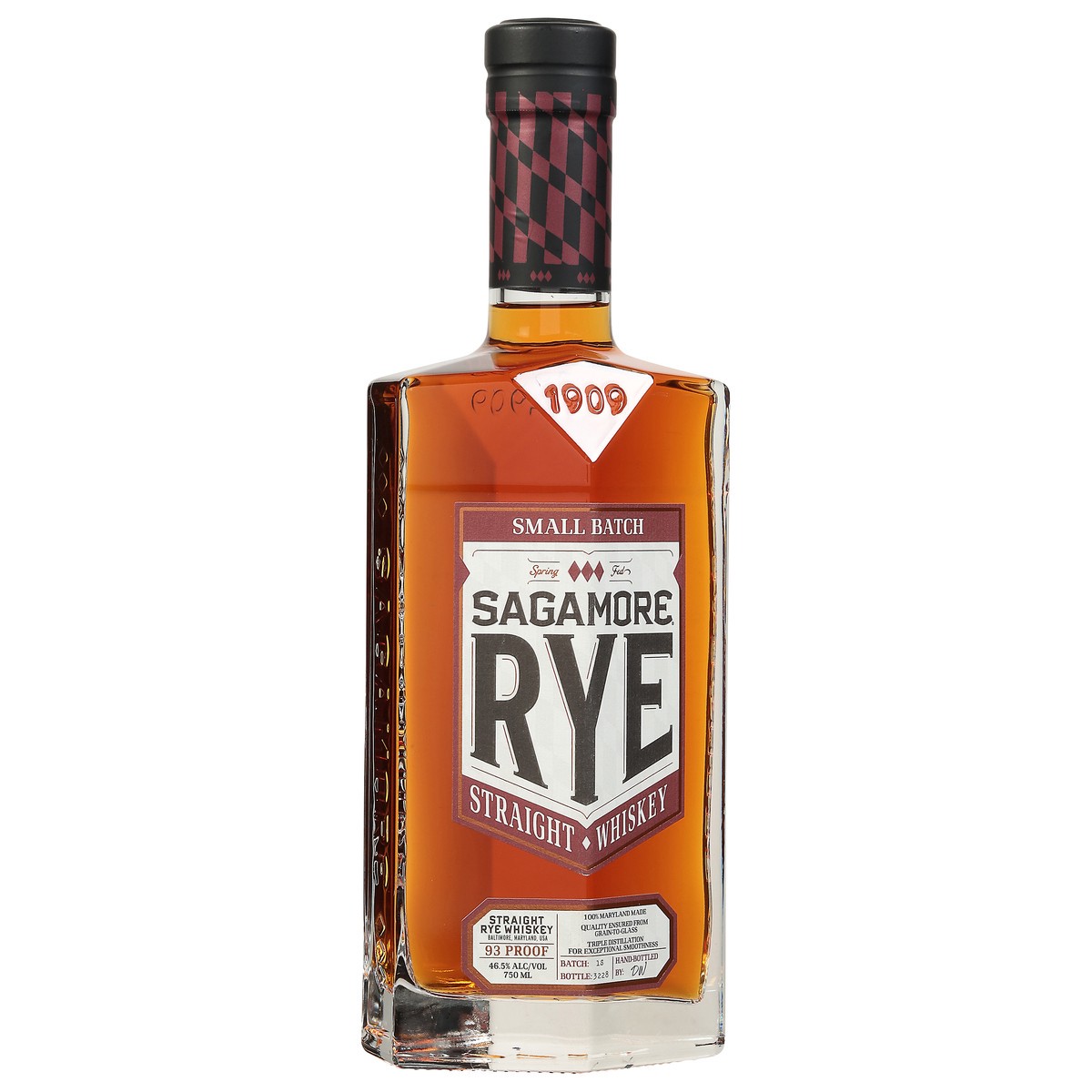 slide 11 of 12, Sagamore Rye Small Batch 93, 750 ml