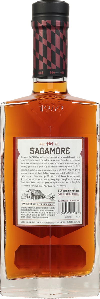 slide 7 of 12, Sagamore Rye Small Batch 93, 750 ml