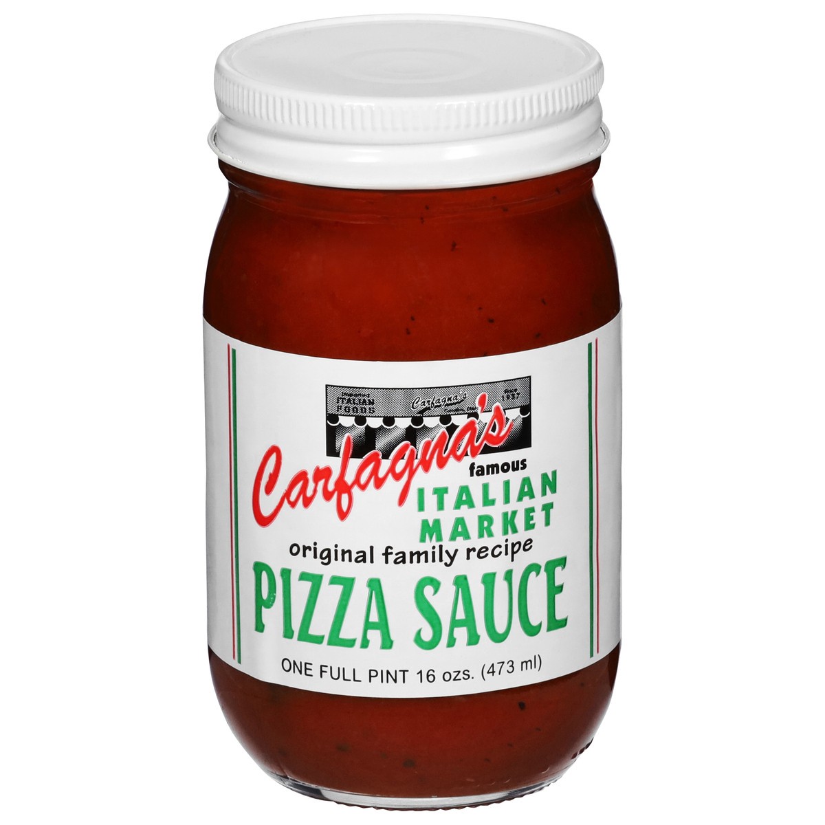 slide 1 of 13, Carfagna's Pizza Sauce 1 pt, 1 pint
