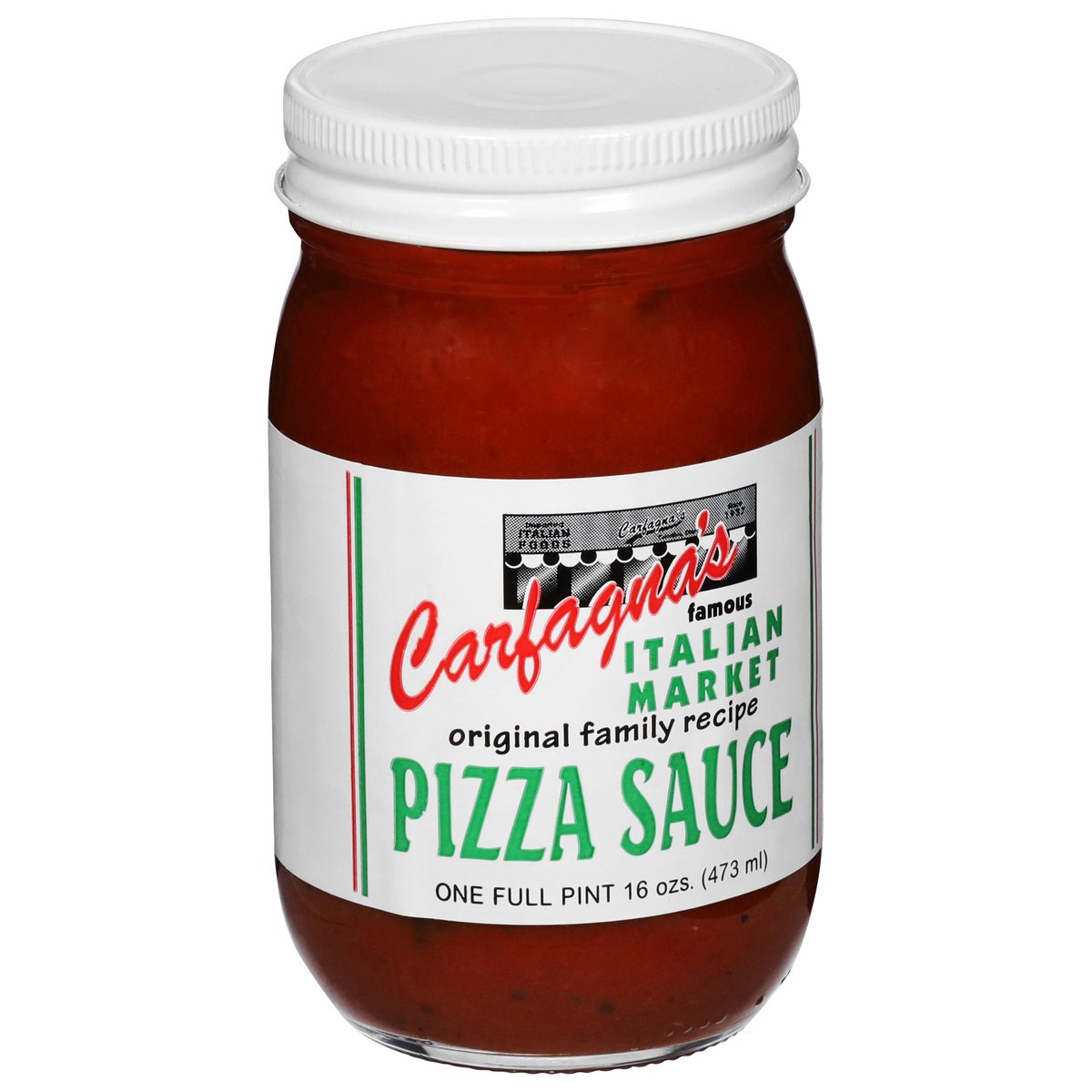 slide 10 of 13, Carfagna's Pizza Sauce 1 pt, 1 pint