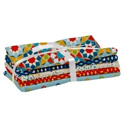 Fabric Palette, 18in X 21in Metallic Fabric Bundle, 5-Piece