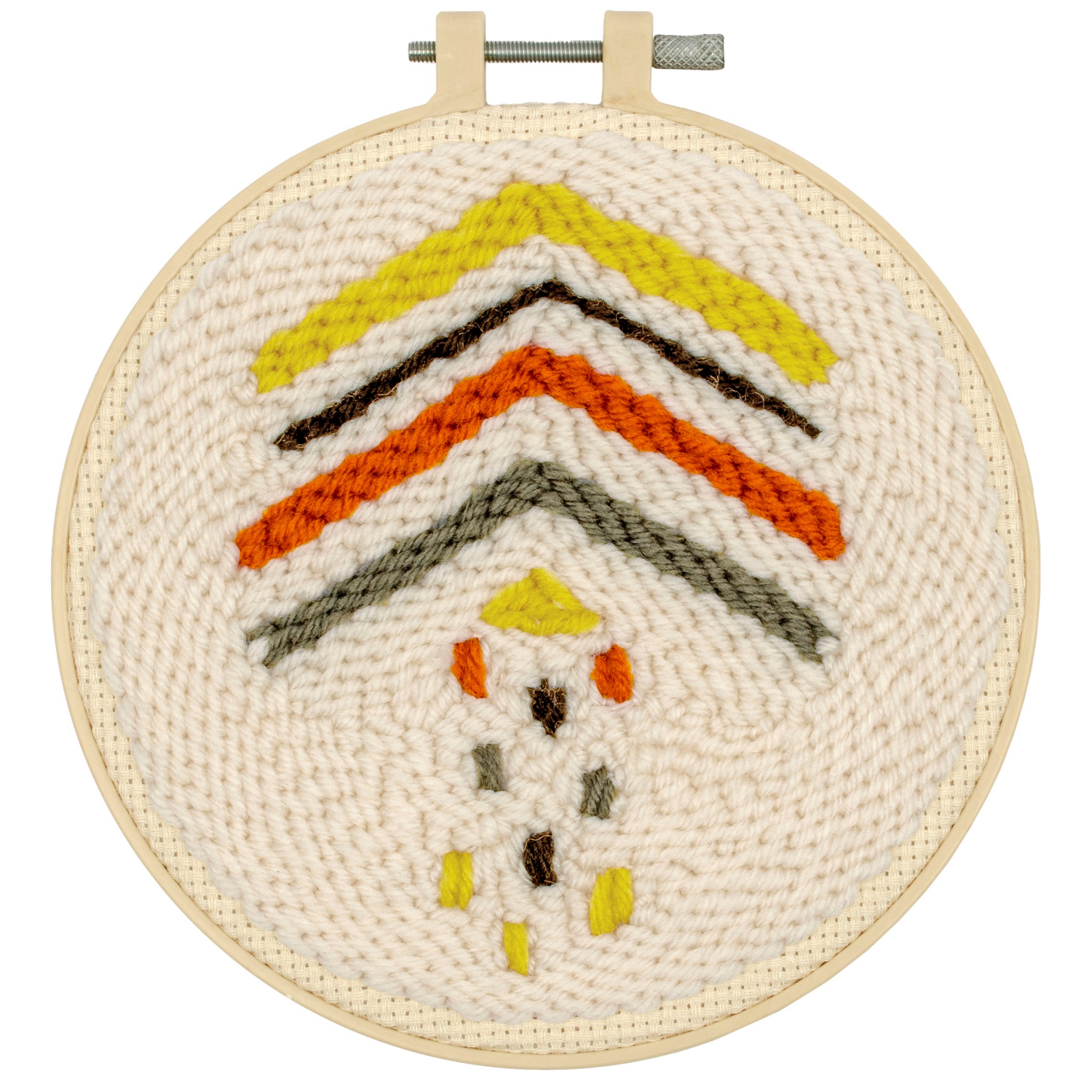 slide 3 of 3, Jaftex NC Punch Needle Kit Arrow 6in, 6 in