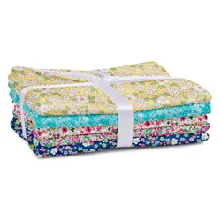 Fabric Palette, 18in X 21in Floral Fabric Bundle, 5-Piece