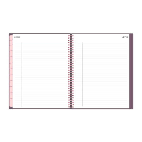 slide 5 of 5, Blue Sky Weekly/Monthly Planner, 8-1/2'' X 11'', Rebekah Cool/Solid Purple, January To December 2022, 133099, 1 ct