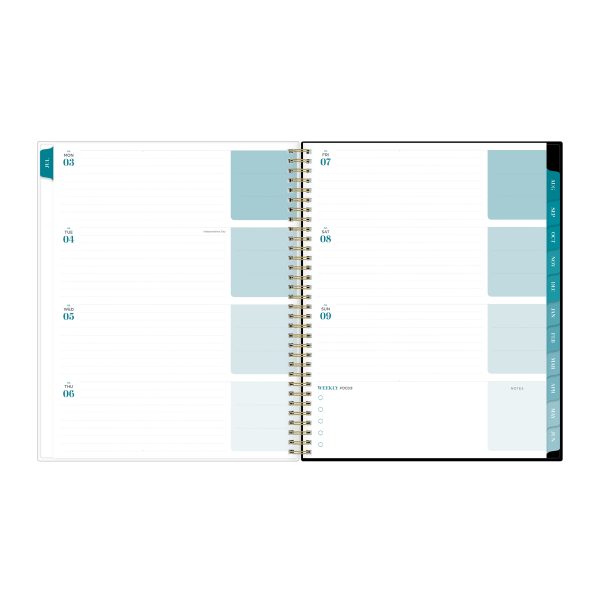 Blue Sky Inkwell Press Windblown Cyo Horizontal Flex Weekly/Monthly ...