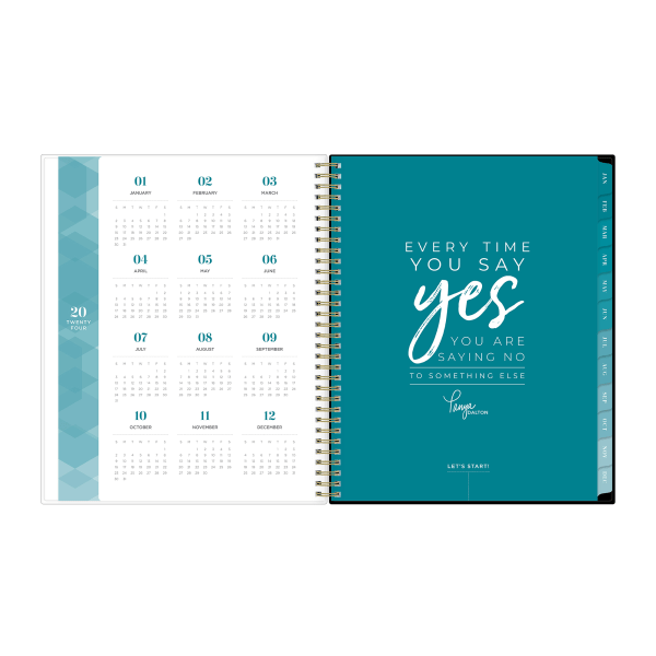 Blue Sky Life Note It 2024 Planner With Notes Pages 5875x8625