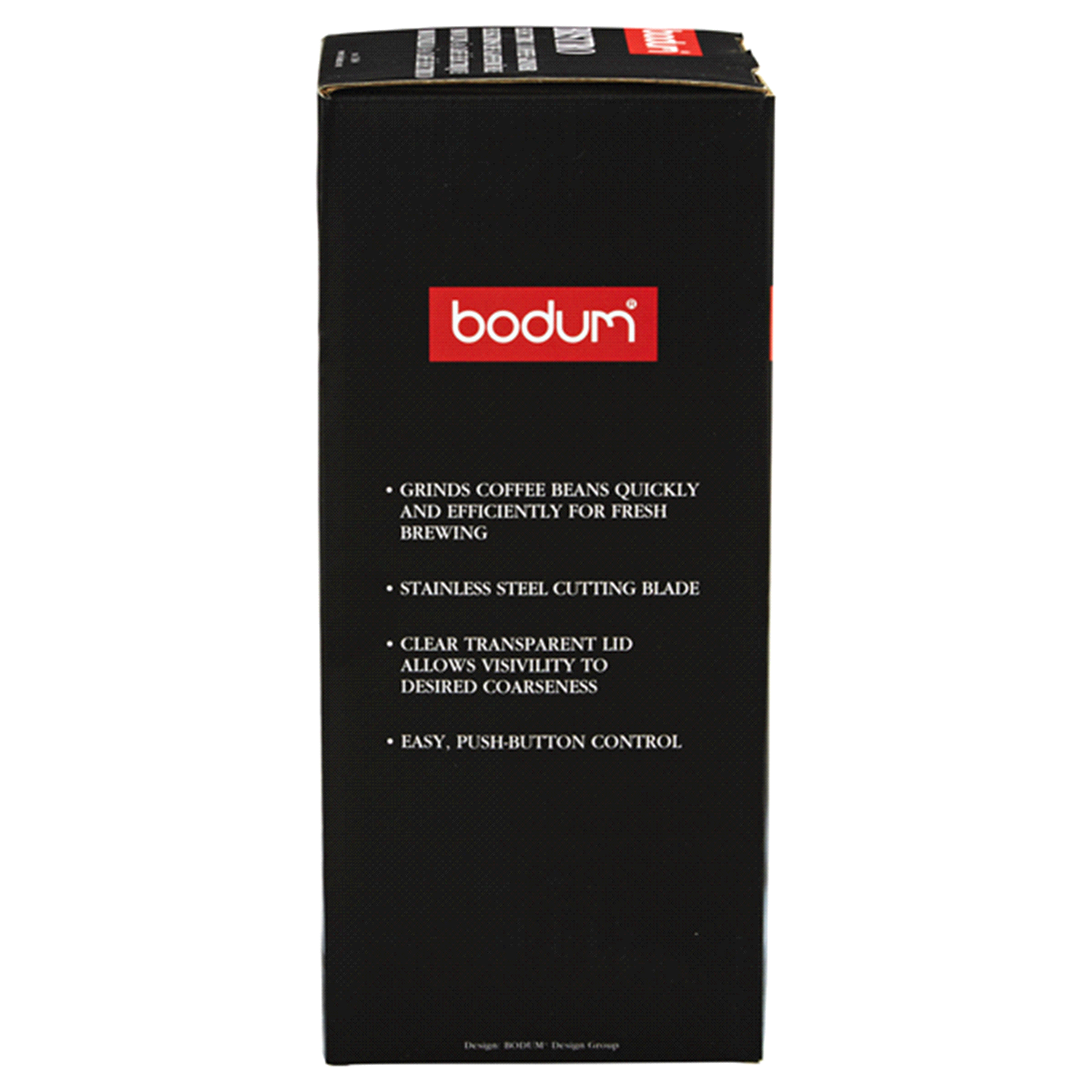 slide 2 of 4, Bodum Grinder Bistro Coffee Blade Black, 1 ct