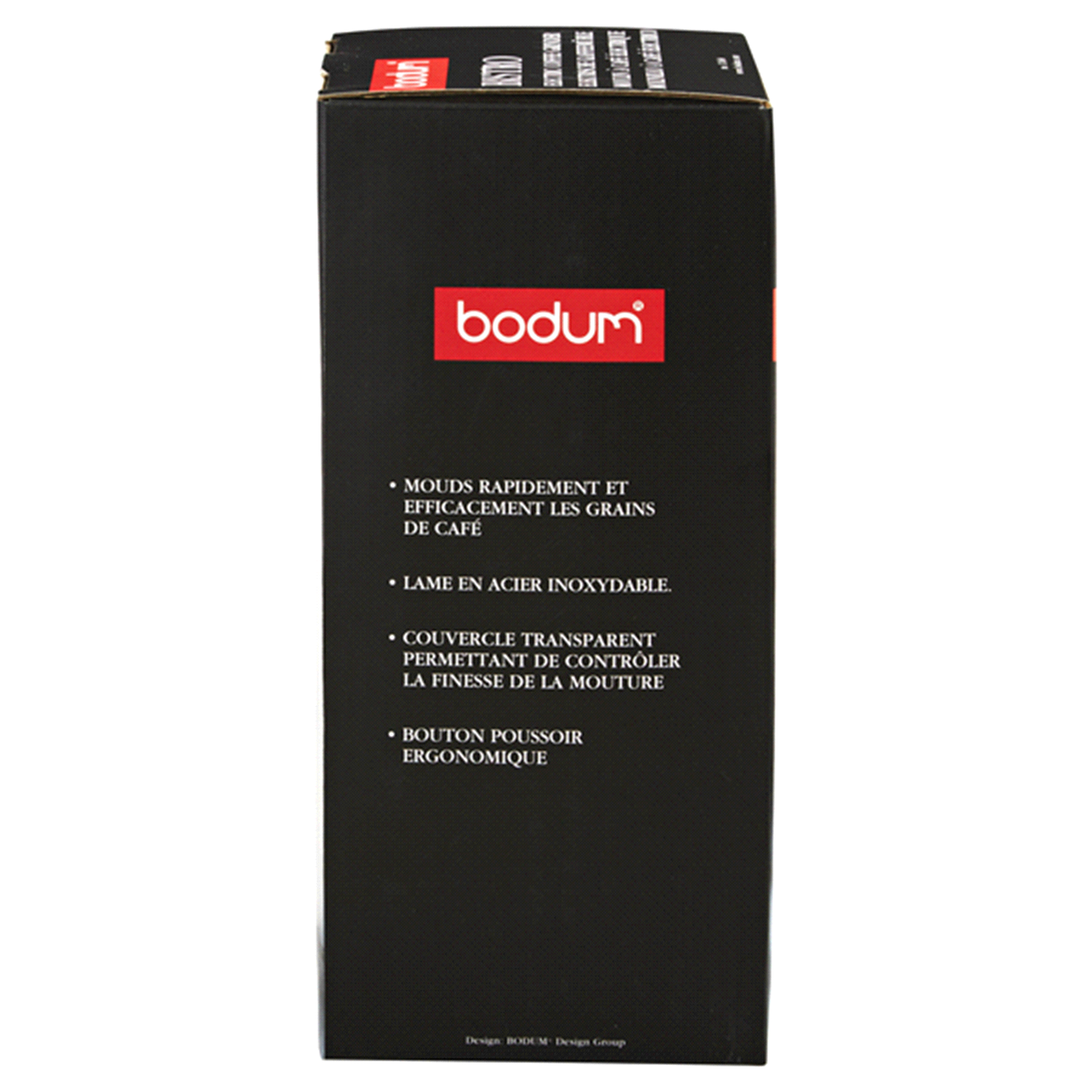 slide 3 of 4, Bodum Grinder Bistro Coffee Blade Black, 1 ct