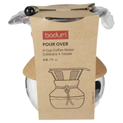 Bodum Pour Over Cork Coffee Maker 4 Cup