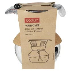 Bodum Pour Over Cork Coffee Maker 4 Cup