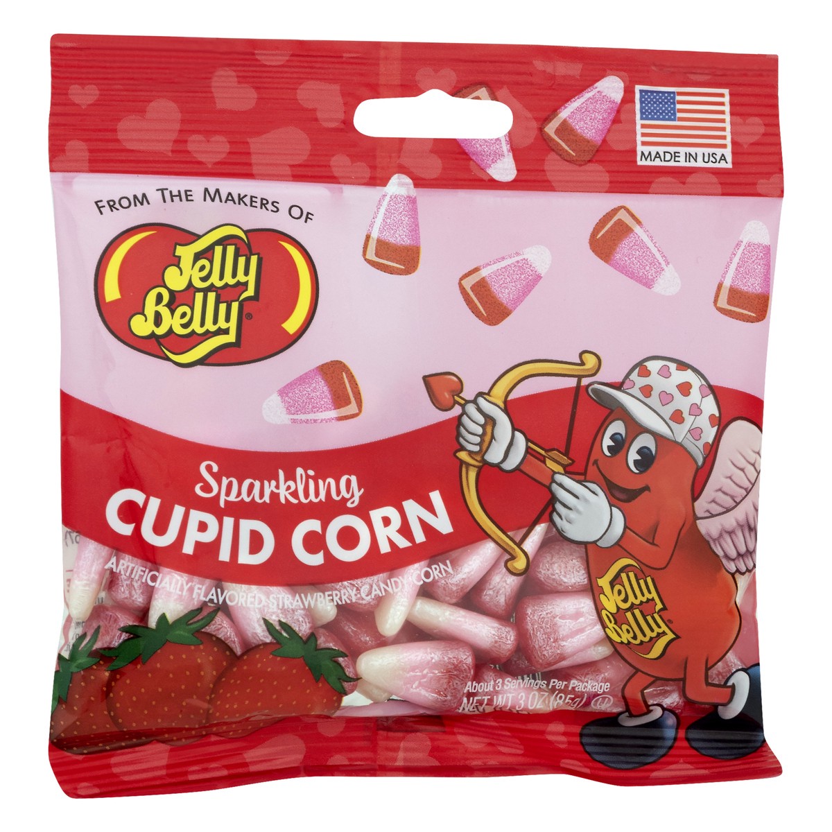 slide 2 of 10, Jelly Belly Sparkling Cupid Corn Candy, 3 oz