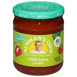 Newman's Own Chunky Mild Bold Flavor Salsa 16 oz