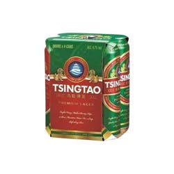 Tsingtao Lager - 4 pk / 16.9 fl oz Cans