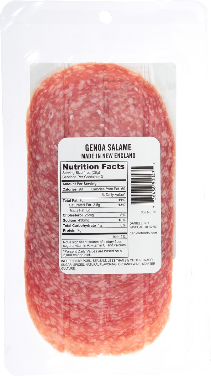 slide 2 of 13, Daniele Genoa Salame 3 oz, 3 oz