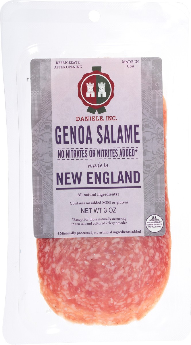 slide 5 of 13, Daniele Genoa Salame 3 oz, 3 oz