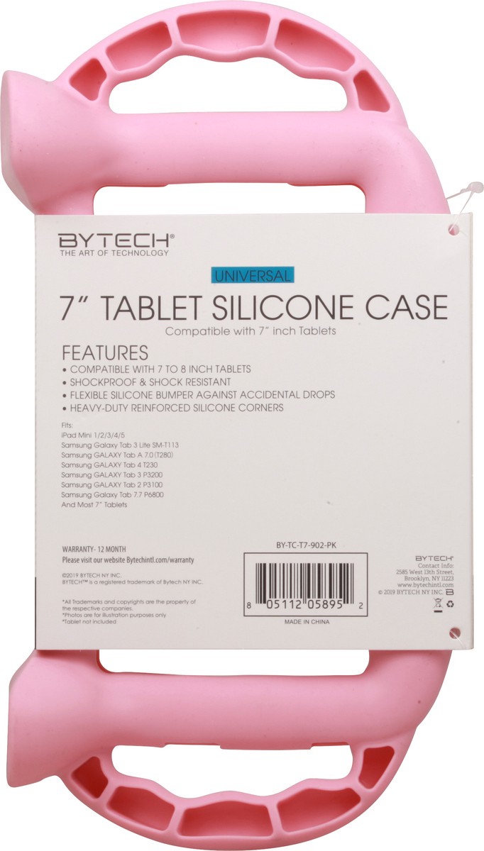 slide 8 of 10, Bytech Universal 7 Inch Tablet Silicone Case 1 ea, 1 ct