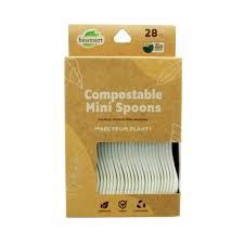 slide 1 of 1, Jacent Pla Mini Spoons 28 Ct Bs, 28 ct