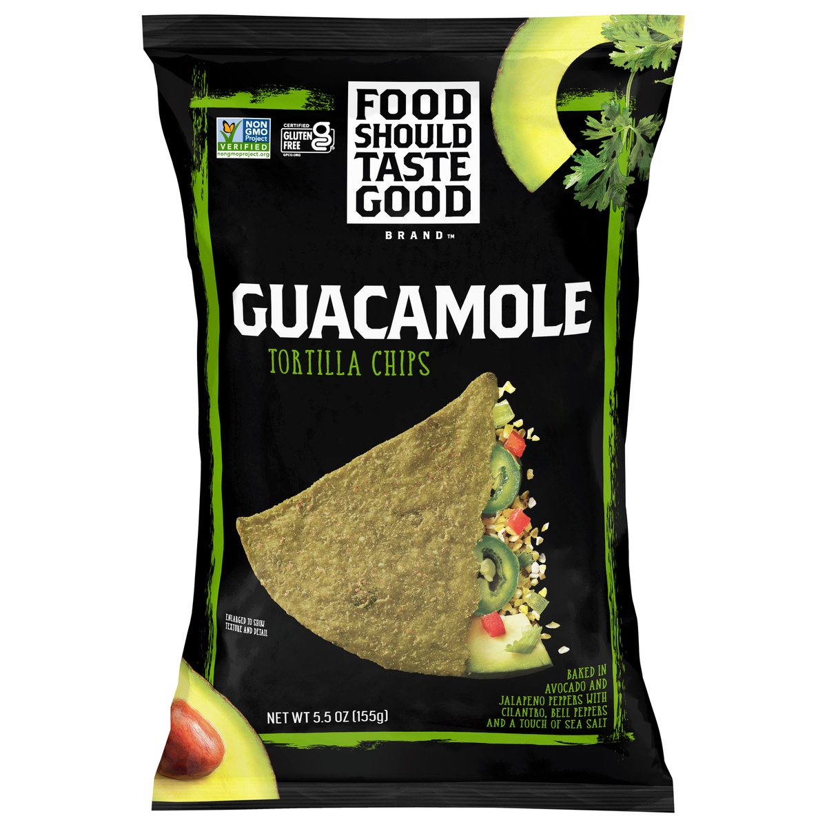 slide 1 of 1, Food Should Taste Good Guacamole Tortilla Chips 5.5 oz, 5.5 oz