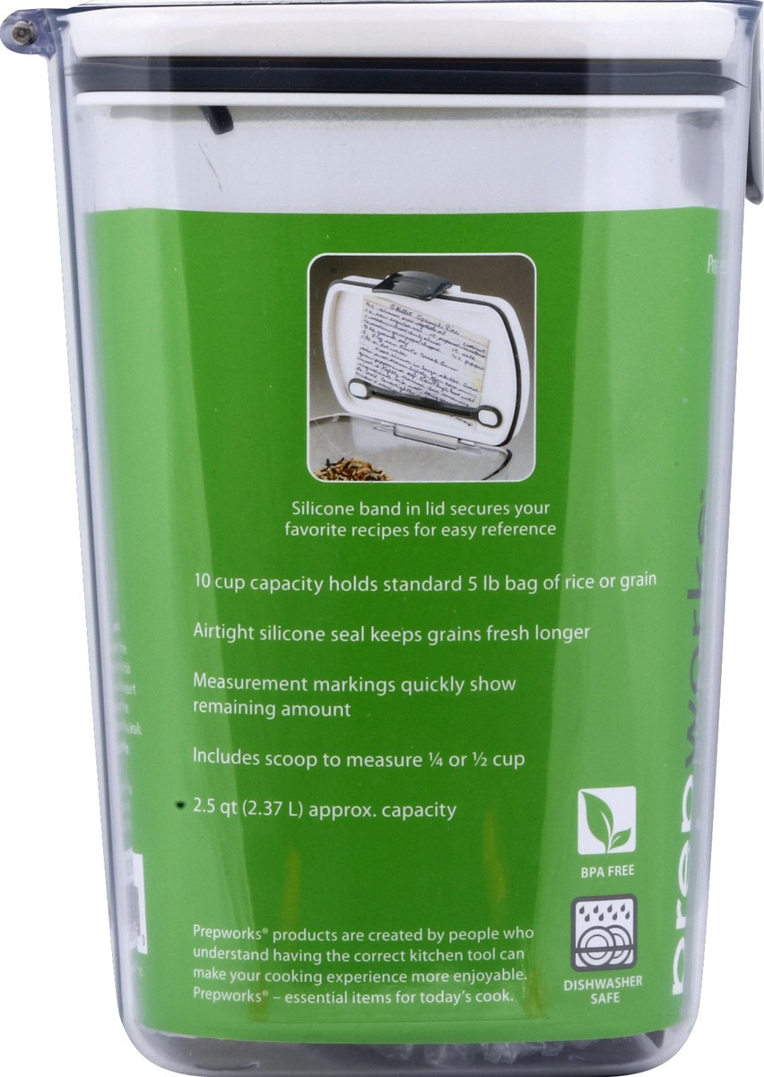 slide 2 of 5, Prepworks Clear Prokeeper Grain 2.5Qt, 1 ct