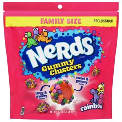 Nerds Gummy Clusters 18.5 Ounce Stand Up Bag