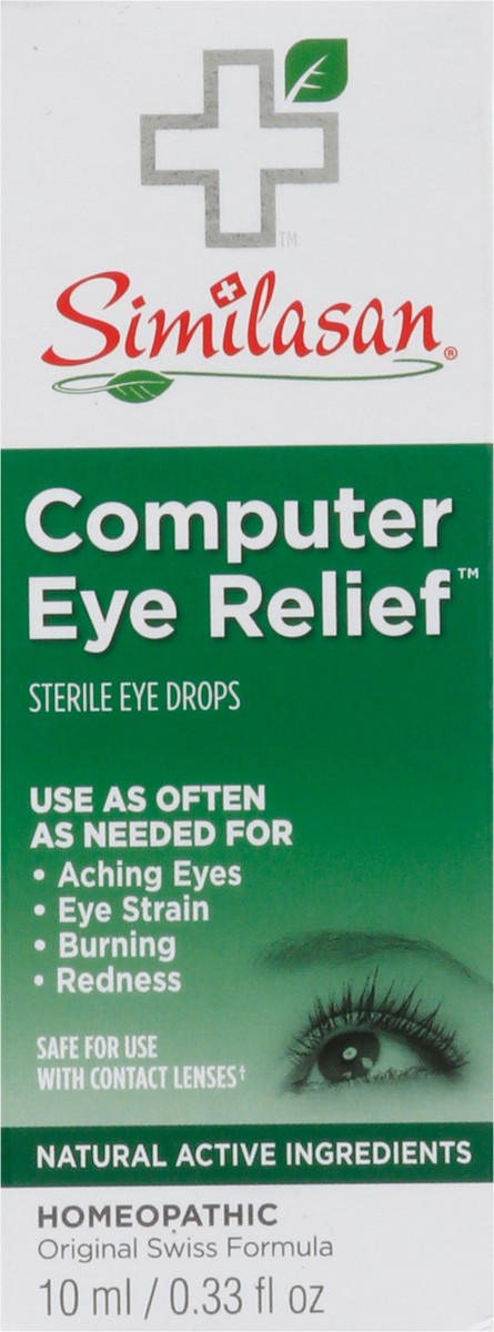 slide 11 of 13, Similasan Computer Eye Relief Eye Drops 0.33 fl oz, 0.33 fl oz