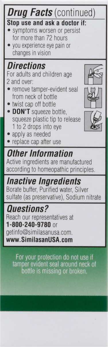 slide 7 of 13, Similasan Computer Eye Relief Eye Drops 0.33 fl oz, 0.33 fl oz