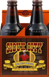Sioux City Root Beer 4 ea