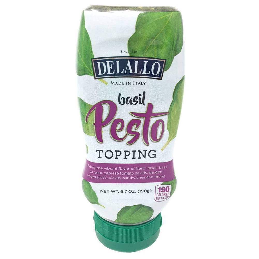 slide 1 of 8, DeLallo Dellalo Pesto Squeeze Sauce, 6.7 oz