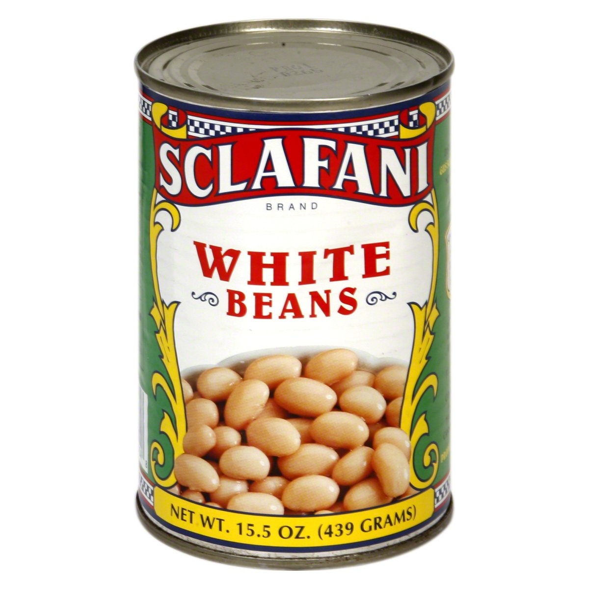 slide 1 of 1, Sclafani White Beans, 15.5 oz