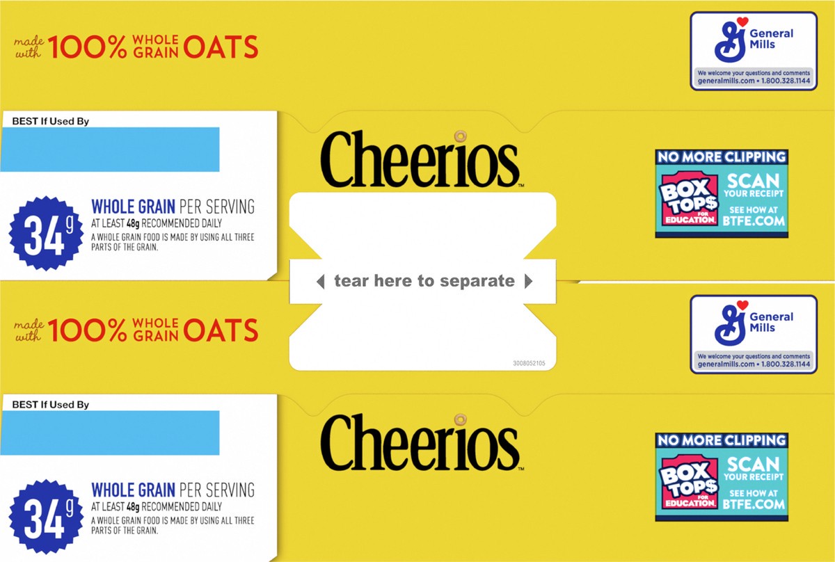 slide 9 of 9, Cheerios Twin Pack, 2 ct; 20.53 oz