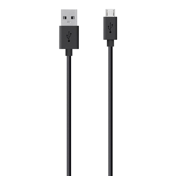 slide 1 of 1, Belkin Usb-A/Micro-B Cable, 1 ct