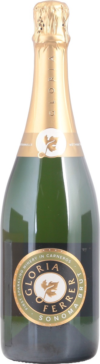 slide 9 of 9, Gloria Ferrar Sonoma Brut Sparkling Wine 750 ml Bottle, 750 ml