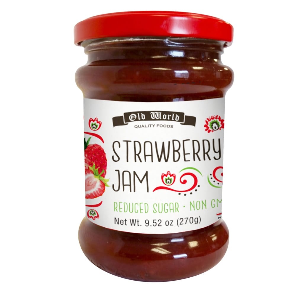 slide 1 of 1, Old World Strawberry Jam, 9.52 oz