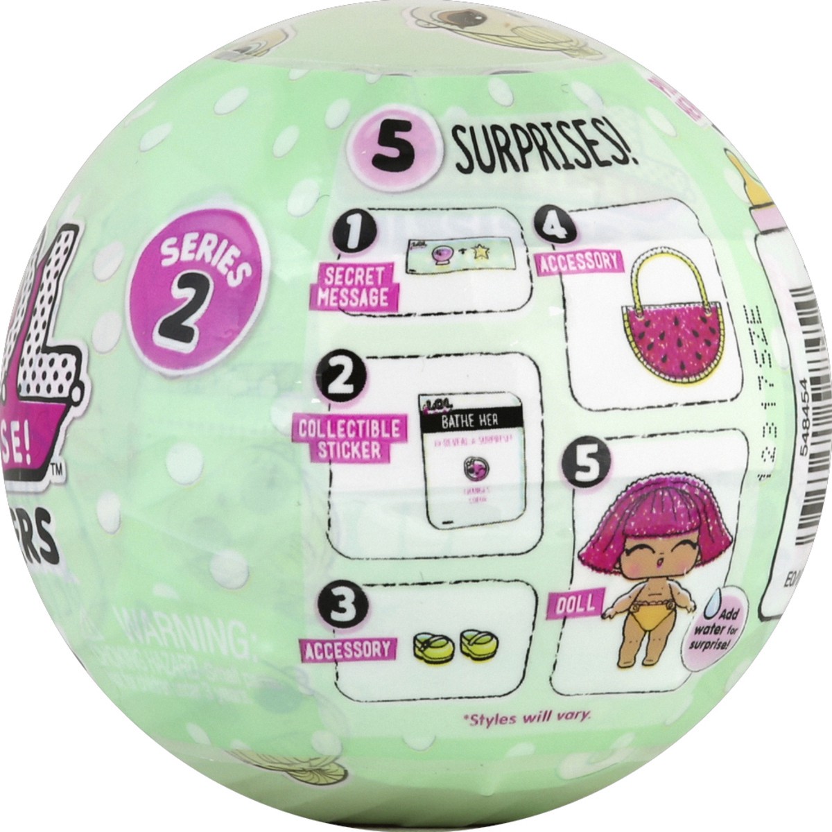 slide 5 of 8, L.O.L. Surprise! Lil Sisters 1 ea, 1 ct