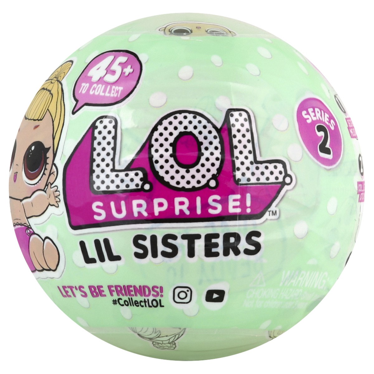 slide 6 of 8, L.O.L. Surprise! Lil Sisters 1 ea, 1 ct