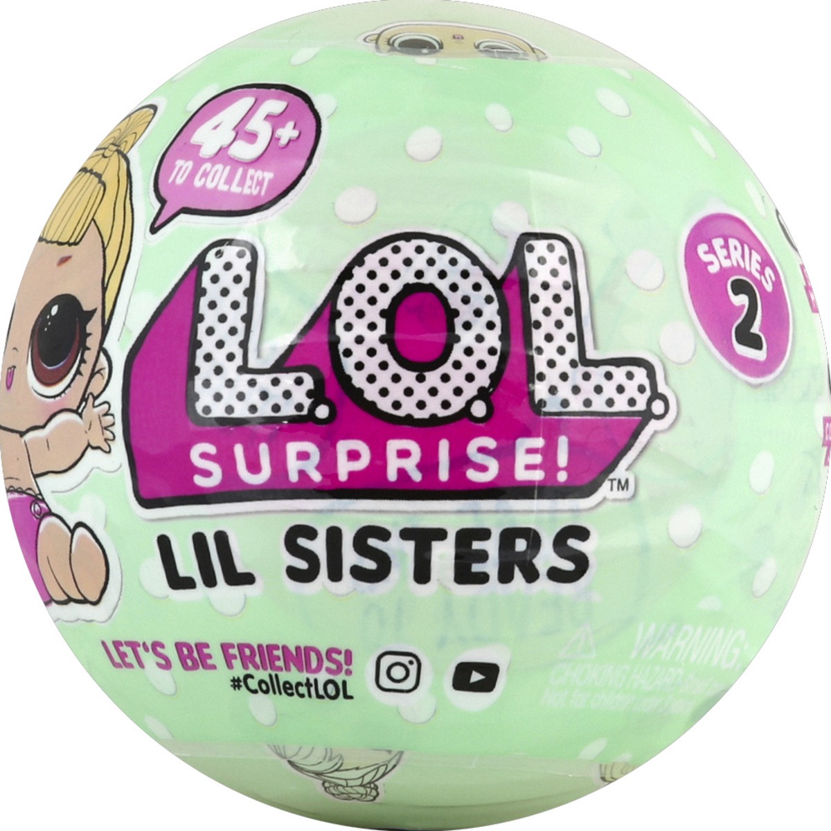 slide 1 of 8, L.O.L. Surprise! Lil Sisters 1 ea, 1 ct
