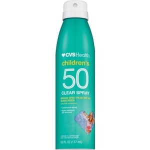 slide 1 of 1, CVS Health Kids Clear Sunscreen Spray Spf 50, 6 oz