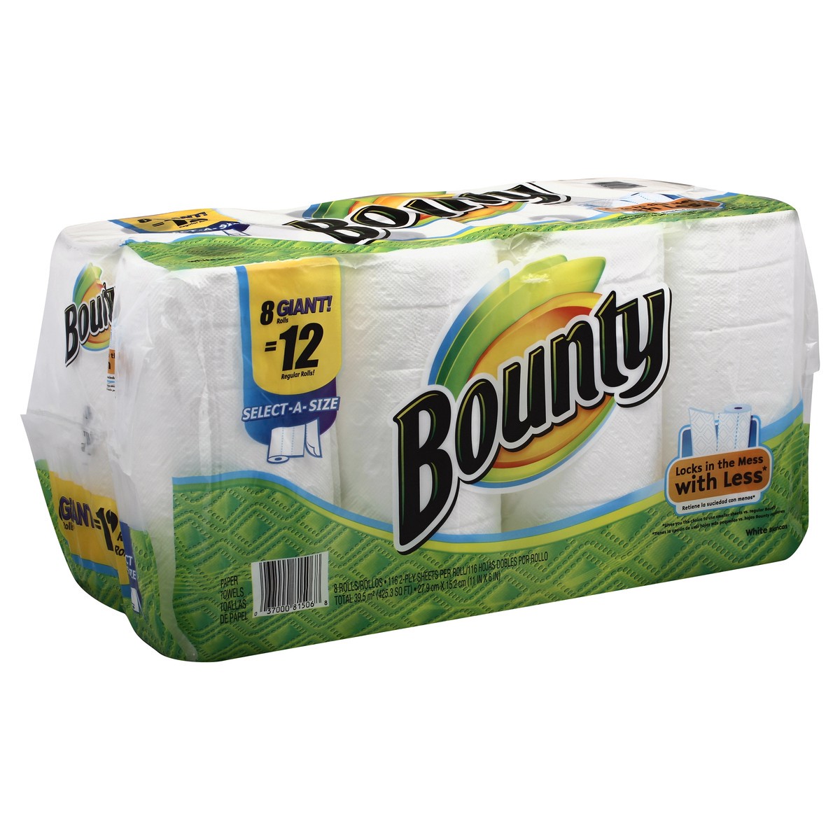 slide 5 of 7, Bounty Paper Towels 8 ea, 8 ct