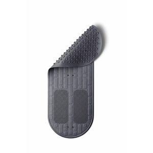 slide 1 of 1, Momentum Bath Mat With Foot Scrubber, 1 ct