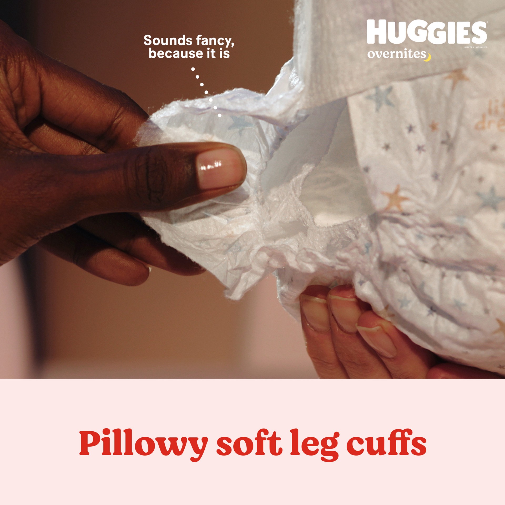 slide 4 of 5, Huggies Overnites Nighttime Baby Diapers, Size 7 (41+ lbs), 13 Ct, 13 ct