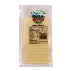Cady Creek Farms Swiss Cheese Slices