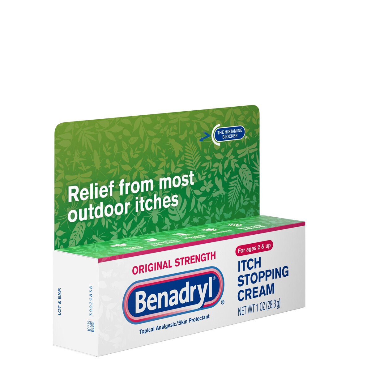 slide 6 of 6, Benadryl Allergy Anti Itch, Cream, 1 oz