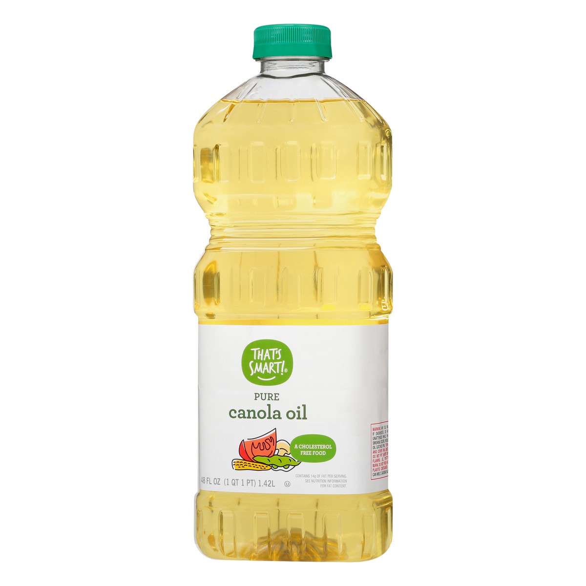 slide 9 of 9, That's Smart! Pure Canola Oil 48 oz, 48 oz